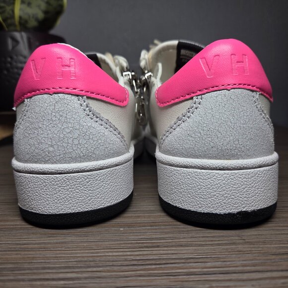 NEW!!! Vintage Havana Ariella Sneakers White Leopard Multi – Size 10 Toddler - Picture 7 of 13